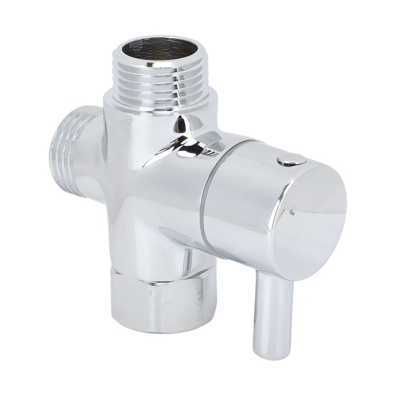 3 Way G1/2 Shower Diverter Valve Copper Shower Arm Diverter