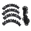 Sorandy 3D Mechanical Gear Clock, Design, Exquisite Craftsmanship, Large Moving