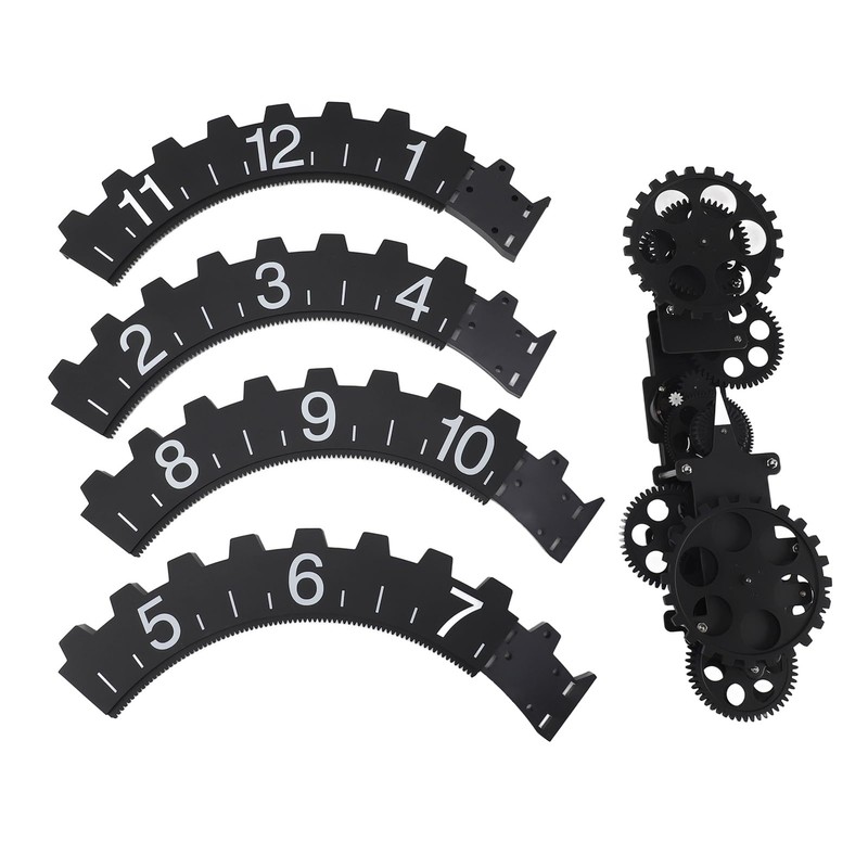 Sorandy 3D Mechanical Gear Clock, Design, Exquisite Craftsmanship, Large Moving