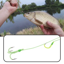 Briny River 10 x Silver and Bighhead Carp Fishing Hooks
