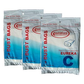 TVP Replacement for Eureka C Allergy Mighty Might Canister Vacuum Bags (9 Bags)
