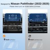 BSTW for 2024 Nissan Pathfinder Screen Protector for 2022 2023