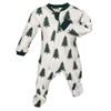 zippyjamz – Zipper Organic Sleeper Footed Baby Pajamas with Inseam