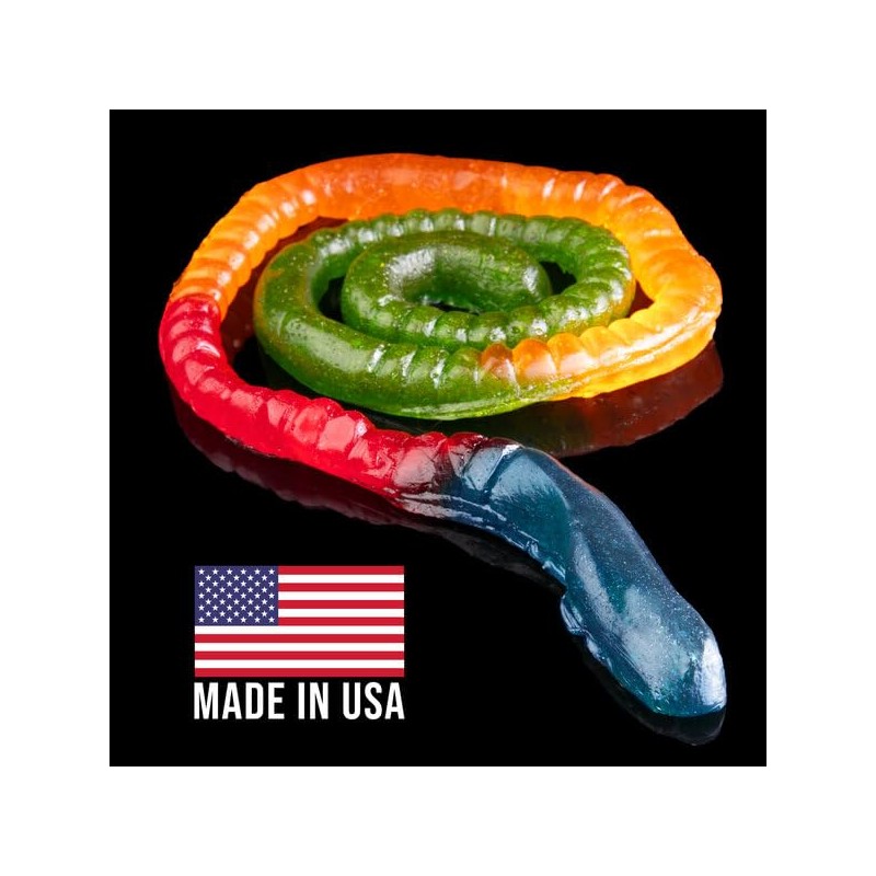 The Gummy Fireworm™ - Two feet of increasing spiciness