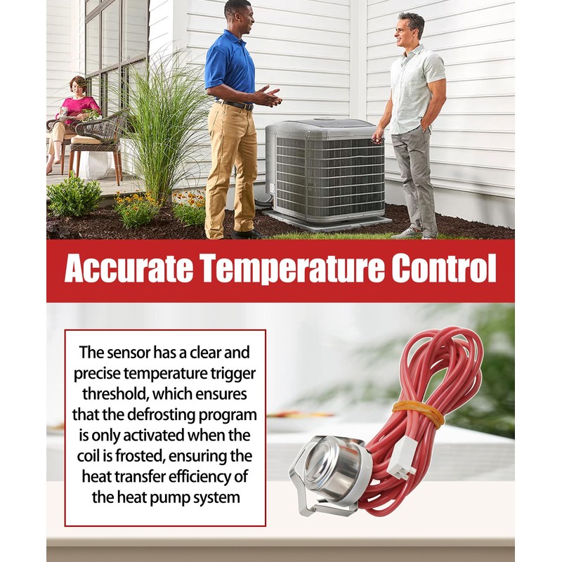 HH18HA279 Heat Pump defrost Thermostat/Sensor Replacement Part Compatible with Carrier/Bryant