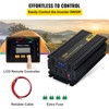 VEVOR Power Inverter, 2500W Modified Sine Wave Inverter, DC 12V