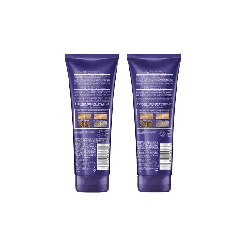Kit Shampoo y Acondicionador Loréal Paris Ever Pure Purple