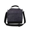 BUILT Insulated Lunch Bag with 'The Professional' Design, Polyester, Black,