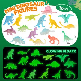 136 Pcs Dinosaur Party Favors Set for Kids, Dino Party Supplies with Easter Eggs That Hatch, mini dinosaur figures, Slap Bracelet, Tattoos Stickers for Birthday, Graduation Gifts, Goodie Bag Fillers