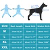 GLIDESMOOTH Dog Raincoat, Full Coverage Small Dog Raincoat, Waterproof with