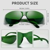 UpaClaire Safety Eyewear Lightweight Protective Eyewear IR Filter 5.0 Lens,