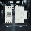 Shopcorp Programmable Timer Relay, HD Display, High Precision, Smart Chip,