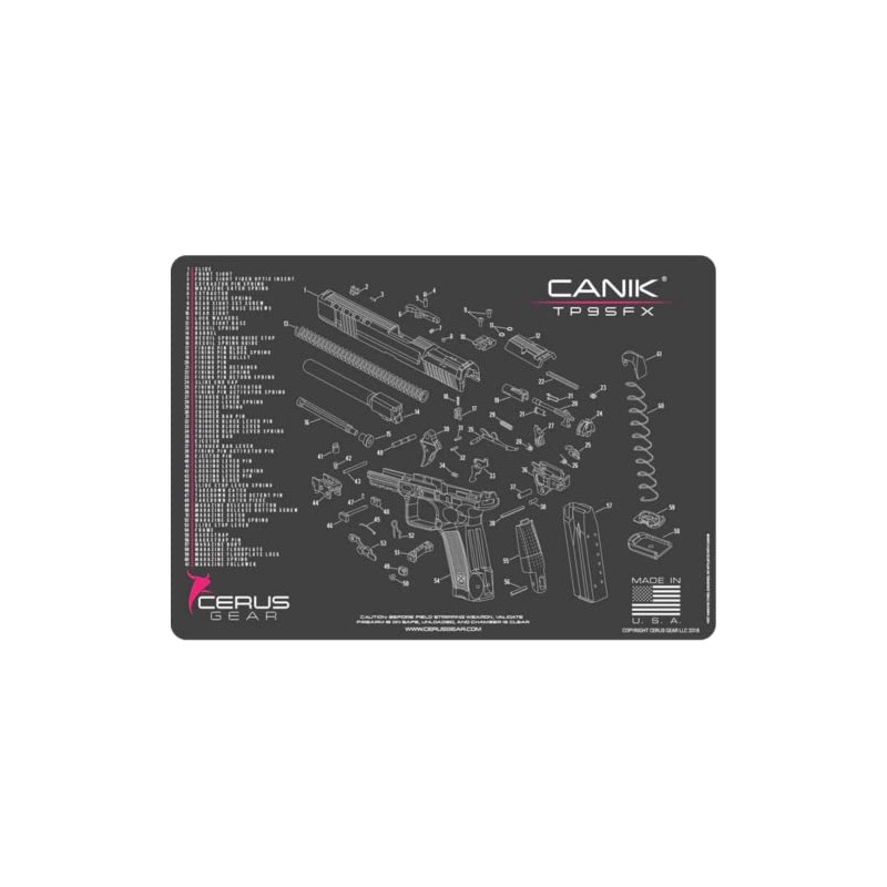 Cerus Gear 3mm Promats 12" x 17" - Spartan Molon