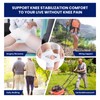 Knee Brace for Meniscus Tear, Knee Pain,ACL, Adjustable Breathable Knee
