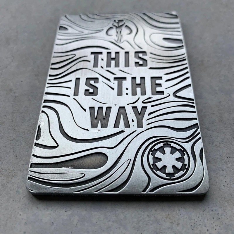 Coin #4 - Mandalorian Ingot Wars Beskar