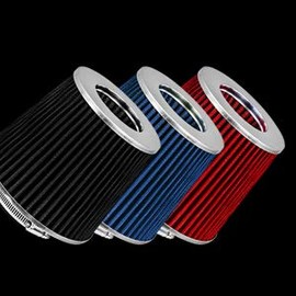 Cold Air Intake System with Heat Shield Kit + Filter Combo RED Compatible For 1999-2006 GMC/Chevy V8 4.8L/5.3L/6.0L Silverado 1500/2500/3500