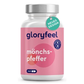 Monk's Pepper 240 Capsules - High Dose 4:1 Extract from Original Vitex Agnus Castus - 10 mg Pure Extract per Capsule - 100% Vegan, Laboratory Tested and Made in Germany without Additives