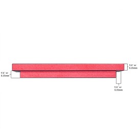 The Tough Brand 1/4" Door Reveal Tool/Trim Reveal Tool CNC Machined. Billet Aluminum. Wood Reveal Spacing Tool. Casing Spacer Tool. Installation Tool. Precision Trim Tool.