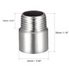 TOP-VIGOR 1Pcs Shower Head Extension Arm, 30mm Shower Arm Extender,