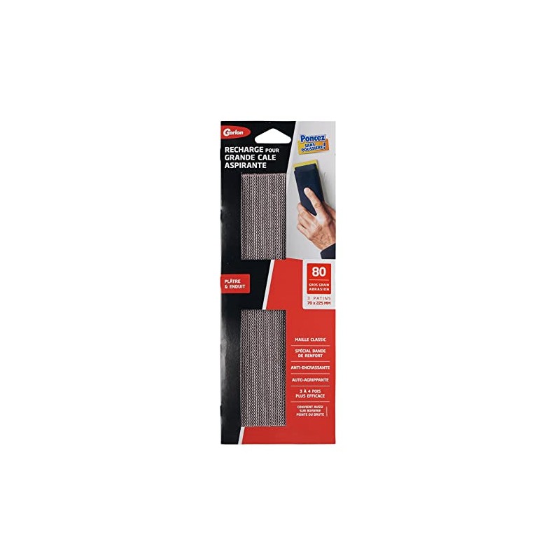 3 Pieces 70 225mm Hook and Loop Abrasive for Gerlon