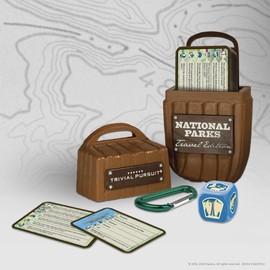 USAopoly Trivial Pursuit: National Park 100th Anniversary | Celebrating the National Park Service Centennial | 600 Trivia Questions & Fun Facts | Perfect Trivial Pursuit Travel Game for Families