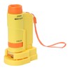 Handheld Microscope Yellow Comfortable Square Handle LED Light Pocket Microscope