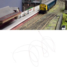 OTOTEC 10pcs Warm White Copper Wire 3V SMD LED Prewired Light for Model Railway Lighting