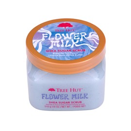 Tree Hut Shea Sugar Exfoliation Care Body Scrub Flower Milk, 510g, 1 piece / 트리헛 시어 슈가 각질케어 바디스크럽 플라워밀크, 510g, 1개