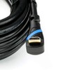 HDMI 2.0 Cable | 7.5 m | Black/Blue | Angled