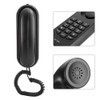 TCF1000 Wall Mounted Telephone, Black Desktop Landline Telephone Table Wall
