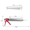 Mortar Pointing Grouting Gun Cement Mortar Caulking Gun Stainless Steel