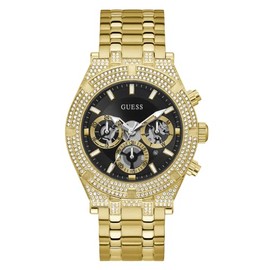 GUESS Men's Gold-Tone Sport Bracelet 44mm Gents Japanese Quartz Watch