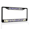 Fastasticdeals Metal Insert License Plate Frame Philippians 4:13 I Can