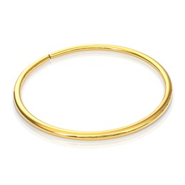 Simple Nose Hoop Ring Jewelry - 24 Gauge Nose Ring Hypoallergenic Gold Filled Nose Piercing - 7mm Diameter 0.2 Inches Nose Jewelry - Unisex Nose Jewelry for Women Men