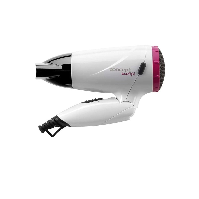Concept Beautiful VV5740 Hairdryer 1500W with Folding Handle, pink