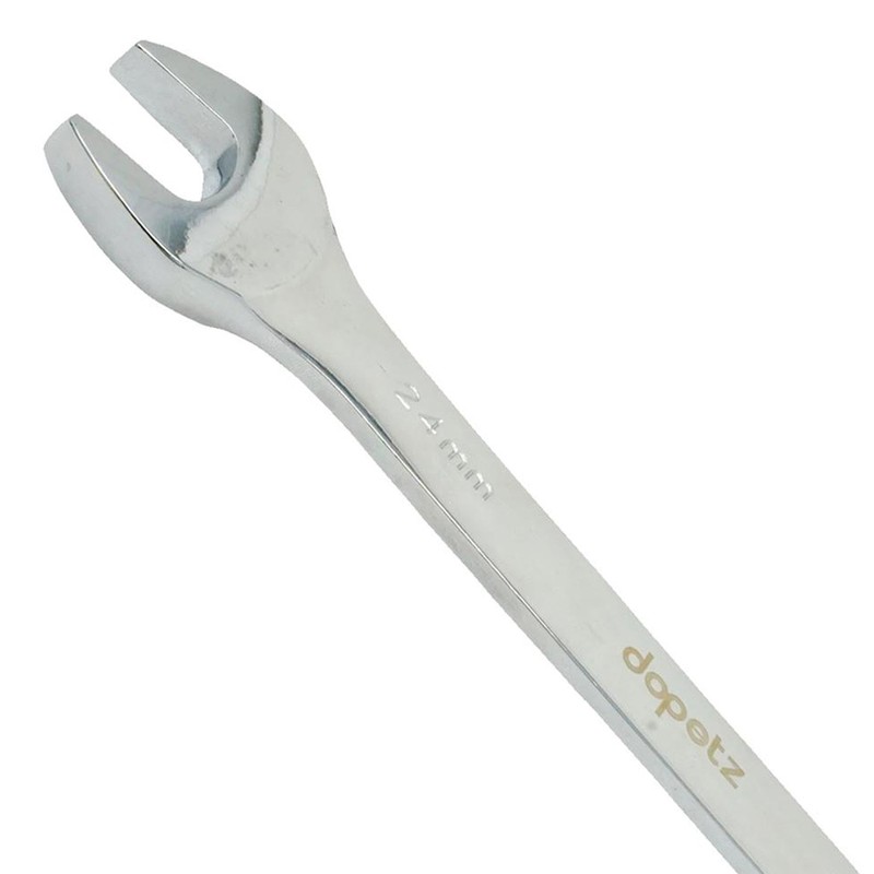 Dapetz ® Flexible Head Ratchet Spanner Metric Wrench 24mm Chrome