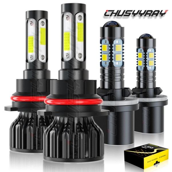 CHUSYYRAY 9007+880 faros LED luces de niebla de luz alta/baja