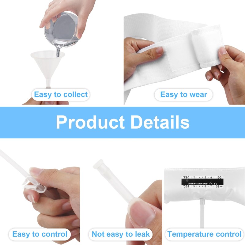 Urine Test Complete Kit with Silicone Funnel & 10 Temp