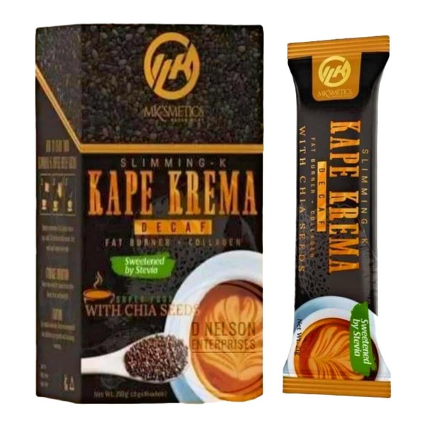 MKSMETICS MK'SMETICS Slimming-K KAPE KREMA Decaf Coffee with Collagen &