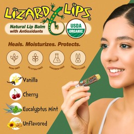 Lizard Lips USDA Certified Organic - 4 Flavor Variety Pack