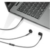 Lenovo 100 in-Ear Headphone, Wired, Microphone, Noise Isolating, 3 Ear