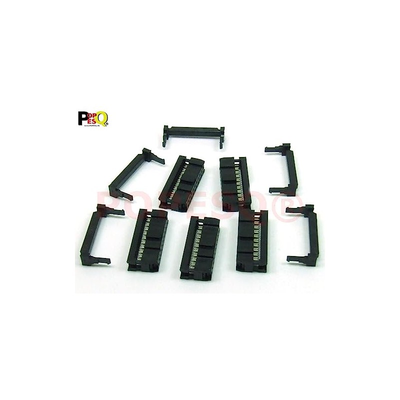 POPESQ® #A1357 IDC 2.54 mm Male Ribbon Cable 20-Pin Pack