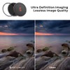 K&F Concept 77mm Magnetic ND64 Filter with Filter Adapter Ring