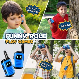 Toys for 3-9 Year Old Boys, Walkie Talkies Binoculars for Kids Boy Toys Age 3-9 Year Old Boy Girls Gifts Garden Toys Games Kids Toys Gifts for Boys