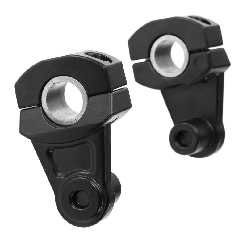 Bledtax Pivoting Handlebar Clamp Risers 2 Inch Universal Motorcycle for