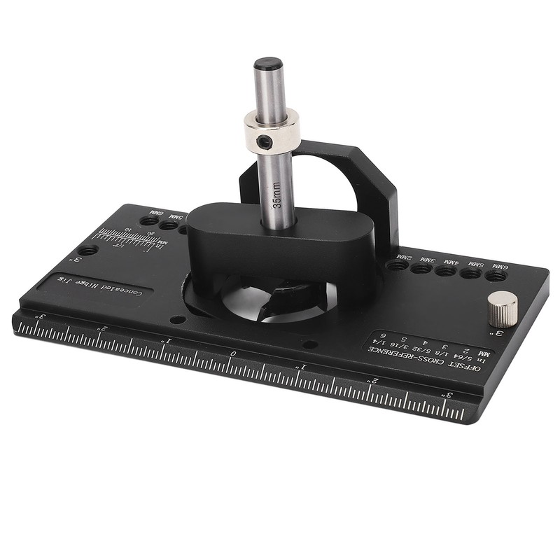 Concealed Hinge Jig Kit 35mm Woodworking Metal Hole Drilling Mounting