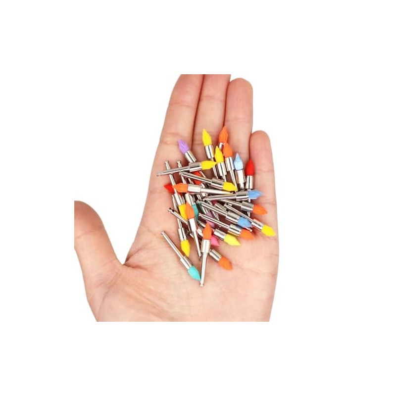DENTASOP Color Cepillo Plano Suave 100 Unidades Taza Pulidora