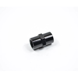 Fragola 491002-BL Fragola 1/4" NPT Female To 1/4 Female Coupler Union Pipe Fitting Black
