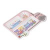 Kids Dinner Plate with Spoon Bamboo Fiber Divided Plates Cartoon