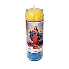 VELADORA VIRGEN MARÍA DESATANUDOS | SALUD, PETICIONES ESPECIALES, GRATITUD, VELA AROMÁTICA DE INTENCIÓN, ARMÓNICAMENTE VELAS